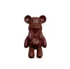 Oso con Pajarita de Dibujos Animados Lindo Accesorios de Aleación Tridimensionales para Uñas Venta Caliente Transfronteriza Oso para Uñas Accesorios de Uñas Portátiles