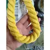 10 metros Corda de Algodão Artesanal Acessórios Diy Corda Torcida Colorida de Três Fios Corda Trançada Decoração Design Corda Grossa 2cm