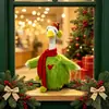 Set de disfraz de ganso para porche de Navidad de tres piezas Amazon transfronterizo, ganso blanco de 23 pulgadas, decoración navideña