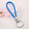 Chaveiro de couro trançado atacado chaveiro de carro chaveiro pingente atividade pequeno presente fabricante de chaveiro