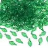 Pingente Folha Verde Artificial Transparente Acessórios de Vidro DIY Brincos Grampo de Cabelo Colar Capa de Celular Pulseira Material Feminino