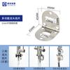 Soporte para Grifo Purificador de Agua de 2 Vías Agua Simple de 4 Vías Agua Doble Soporte Colgante 3 en 1 Soporte de Acero Inoxidable de Grado Industrial