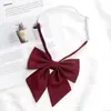 Camisa Colorida Estilo Academia Acessórios de Uniforme Escolar Gravata Raiz de Pena Uniforme JK Feminino Roupa Pura de Marinheiro Decoração de Laço Pequena Tendência
