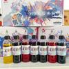 Kit de Tinta Pigmento Tie-Dye Infantil Sem Ferver Material DIY Artesanal Tinta Tecido Lenço Quadrado Lenço de Bolso Camiseta Sem Desbotar