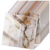 Comércio Exterior Transfronteiriço Mais Vendido Azulejo Imitação de Mármore Papel de Parede Autoadesivo Papel de Parede de Fundo para Dormitório Impermeável 30*30 Processamento
