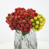 32cm Fruta Artificial Bola de Framboesa Estilo Americano Frutas Vermelhas de Natal Framboesa Decoração de Casa de Luxo Enfeite Buquê