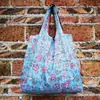 Bolsa de Compras de Supermercado Mediana en Stock, Bolsa de Compras Ecológica Plegable Ligera, Bolsa de Almacenamiento Portátil Tela Oxford 210D