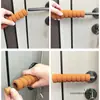 Unidade de Capa Protetora para Maçaneta de Porta Maçaneta de Porta Anti-Impacto Almofada de Fechadura de Porta de Quarto Capa Antiestática para Maçaneta de Porta Universal Inverno