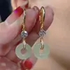 Aguja de plata 925, diseño de nicho, aretes de puesto de mercado nocturno, fuente mayorista, aretes de moda estilo coreano, aretes populares