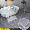 Pegatinas autoadhesivas de PVC para suelo de cocina y baño, pegatinas para azulejos de inodoro, papel tapiz DIY, impermeables, a prueba de humedad y antideslizantes.