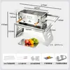 Grelha de churrasco em aço inoxidável, grelha de churrasco para acampamento ao ar livre, grelha de churrasco dobrável, suporte de grelha portátil, item de presente 03, chapa de grelha deluxe