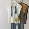 Camiseta Estampada Tie-Dye Manga Curta Estilo Coreano para Mulheres Plus Size, Nova Moda Verão 2025 Top Soltinho Emagrecedor