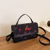 Bolso de Mano de Moda con Textura de Gama Alta para Mujer 2025 Otoño Nuevo Bolso Cruzado de Nicho de Moda Estilo Extranjero Versátil Bolso Cuadrado Pequeño