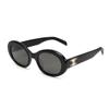 Óculos de Sol Pretos Gm para Mulheres, High-End, Clássicos, Versáteis, Proteção Solar, Proteção UV, Óculos de Plástico Atacado, Óculos de Sol Masculinos