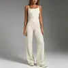 Conjunto de Colete de Yoga Transfronteiriço com Bojos Fixos, Conjunto de Colete Esportivo Fitness Feminino Sem Mangas de Secagem Rápida