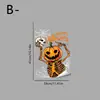 Pegatinas de Vidrio Decorativas Originales de Halloween para Ventanas de Hogares y Tiendas, Adecuadas para Decoración de Ambiente Festivo Pegatinas de Ventana