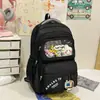 Nueva Mochila Escolar de Gran Capacidad 2026 para Estudiantes de Secundaria y Preparatoria, Mochila Casual Transparente Estilo Coreano para Hombres y Mujeres, Mochila Simple Multifuncional