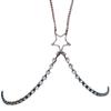 Tendencia temperamento comercio exterior Cadena de pecho estrella club nocturno sexy cadena corporal bikini accesorios de diamantes de imitación cadena corporal
