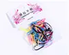 Sj926 Estilo coreano forte puxão contínuo descartável elástico infantil elástico de cabelo elástico colorido banca de Yiwu 2 yuan atacado