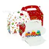 Dd467 Comerciante Extranjero Raro Navidad Verde Peludo Grinch Fiesta de Navidad Regalo Dulce Portátil Caja de Papel