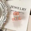 Pinza de pato con forma de corazón dulce de verano estilo coreano, pinza BB hueca suave y simple, pinza para flequillo, pinza lateral, accesorio para el cabello para mujer