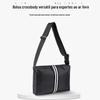Bolsa de ombro portátil estudante de grande capacidade all-match messenger bag moda listrado viagem commuter saco de armazenamento