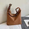 Bolsa Estampa Leopardo Retrô Feminina 2025 Nova Moda Grande Capacidade Tendência Bolsa de Ombro/Axila Bolsa Tote Retrô Casual