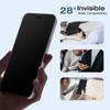 Película Antiespía Extraíble Nano Magnética para iPhone 15Pro Max Lavable Antirroturas Película AG Mate Antirreflejos