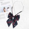 Corbata Uniforme Escolar Borgoña Jk Corbata Estilo Japonés Sin Nudo Uniforme Escolar Femenino Corbata Estilo Universitario Dk Masculino