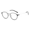 Nueva tendencia gafas retro anti-luz azul para hombre marco de gafas de metal de moda marco de gafas simple para miopía comercio exterior Wholesale