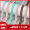 Lunares Coloridos Blanco y Negro 1cm Tiras Elásticas para Dobladillo 1.5cm Banda Elástica Plana Ropa para Niños Tiras para Cuello Trasero de Manga Corta
