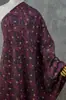 Estilo Pastoral Relevo Estéreo Florzinhas Folhas Tecido Tingido em Fio Vestido Retrô Vestido Jaqueta Jacquard Tecido para Sofá