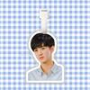Chen Zheyuan etiqueta de bagagem bolsa de bagagem pingente pendurado corrente etiqueta pendurada suporte periférico TikTok mesmo estilo