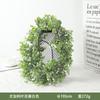 Rattan de eucalipto de plástico de simulação com flor Folha de dinheiro Rattan Decoração de casa Simulação de planta Rattan transfronteiriço