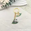 Festival del Bote del Dragón Marea Nacional Llavero Metálico de Zongzi Llavero Lindo de Panda Colgante de Bolsa de Bendición Festiva Joyería Pequeña