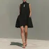 Nuevo Vestido de Verano Europeo y Americano, Sin Mangas de Lino, 2026 Sitio Independiente Transfronterizo Europeo y Americano Bestseller de Amazon con Hebilla de Mariposa