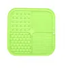 Tapete Lento para Alimentação de Pets Tapete de Lamber Comida Ventosa Divisória de Segurança Silicone Anti-Tombamento Prato Lento para Ajudar na Digestão e Anti-engasgo