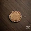 4 Peças 8CM/ 10CM/ 13CM/16CM Porta-copos de Fibra de Coco