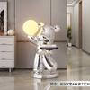Adornos de piso para sala de estar, de lujo, con forma de oso violento, ligeros, para porche, decoración del hogar, tienda, sala de exposición, escultura de muñeca con un sentido de alto nivel.