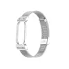 Adequado para moldura de relógio de metal tipo armadura de ar para Google Fitbit, fivela de malha de aço, pulseira de metal para relógio Google multicolor
