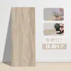 Pegatinas de Pared Autoadhesivas de PVC de Venta Caliente Transfronterizas 45 cm Estilo Simple Duraderas Pegatinas de Pared con Grano de Madera Pegatinas de Piso Decoración de Dormitorio Papel Tapiz
