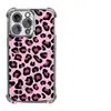 Funda de Teléfono Rosa Leopardo Dulce y Fresca Más Vendida para Apple 16Pm, Alto Valor Estético, Funda con Airbag Anti-Caídas
