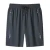 Shorts Esportivos Masculinos de Verão para Cross-Border Amazon Aliexpress, Secagem Rápida, Corrida, Fitness, Seda de Gelo, Shorts de Treinamento de Basquete
