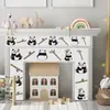 Pegatinas de Pared Autoadhesivas de PVC Transfronterizas para Baño del Hogar, Pegatinas Impermeables y a Prueba de Aceite, Pegatinas Decorativas de Azulejo para Sala de Estar y Habitación de Niños