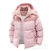 Suministro exclusivo transfronterizo de abrigos de algodón engrosado y chaquetas de pana para hombres y mujeres, abrigos de algodón con capucha cálidos y a prueba de frío de invierno para parejas