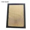 Elemento de filtro de ar automotivo 17801-0L040 17801-0L050 17801-0L041 Limpador de ar