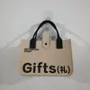 Bolso de Mano de Dibujos Animados de Celebridad de Internet, Bolso de Fieltro de Conejo Súper Lindo, Bolso Tote Personalizado para Regalo de Fiesta de Reunión Anual Corporativa