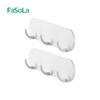 Gancho Magnético Fasola Estante Colgante Lateral para Refrigerador Colgador de Pared para Cocina Imán Fuerte sin Taladro Fila de Ganchos de Almacenamiento