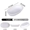 Vajilla estilo hot pot Shanhuansanshanshan, plato de tres crujientes de verduras, plato en forma de barco de hongo enoki con imitación de veta de madera