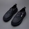 Zapatos de tela transpirables para hombre para cuatro estaciones, mocasines sin cordones, nuevos zapatos de tela ligeros 2026, zapatos casuales cómodos para hombre